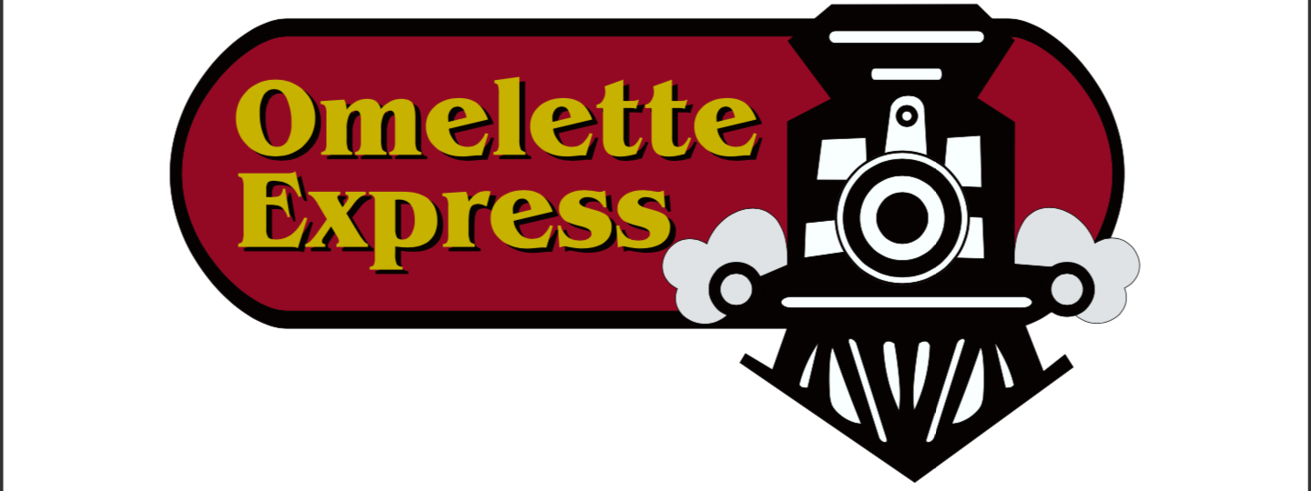 omelette express train logo