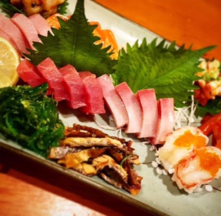 array of nigri and sashimi