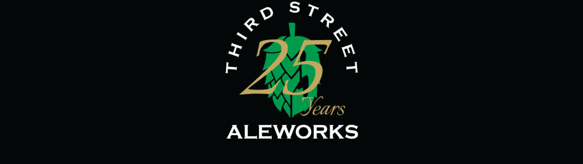 third street aleworks 25 years logo