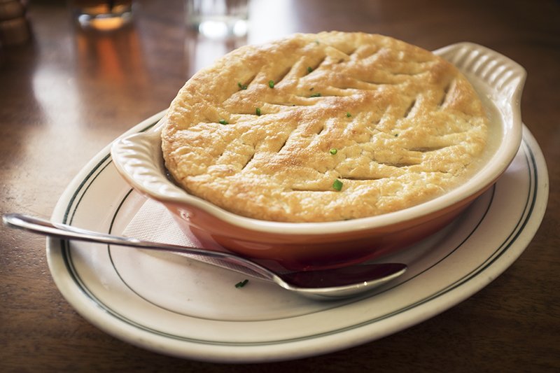 Willow Wood Market and Cafe chicken pot pie