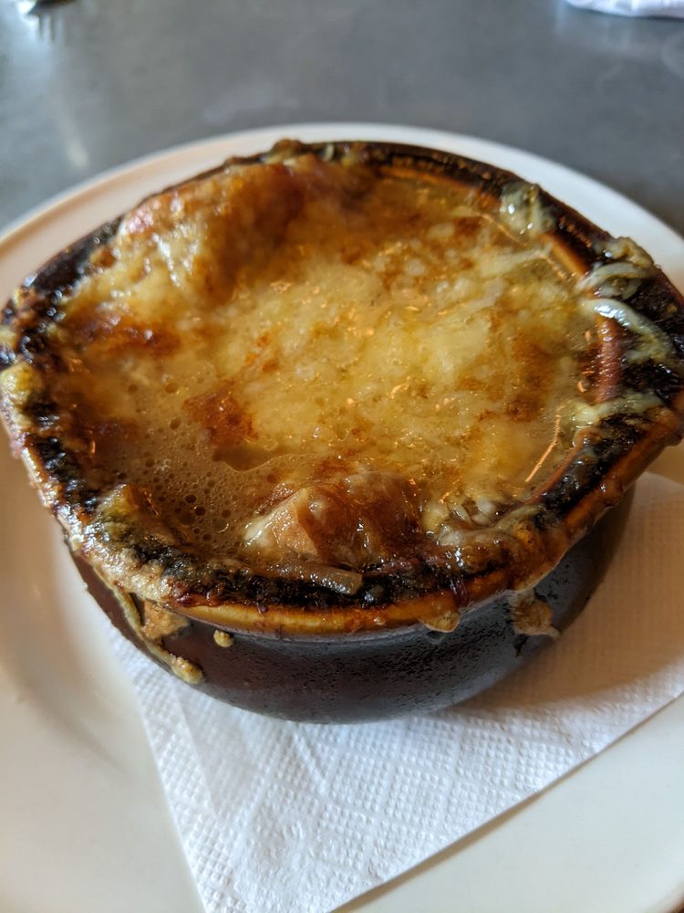 Underwood Bar and Bistro French onion soup