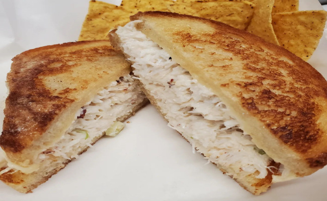 Ginochio's Kitchen crab sandwich